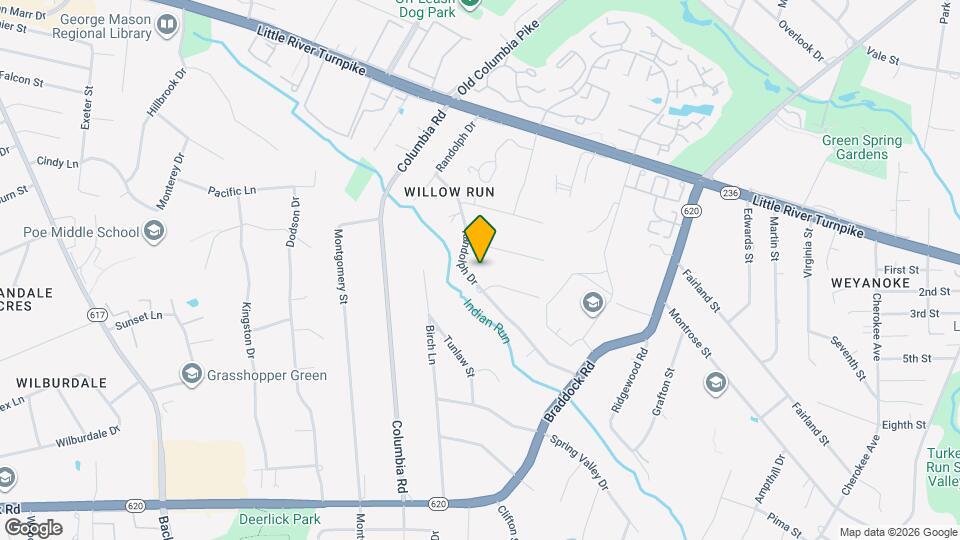 4805 Randolph Dr, Unit Lower Level Map and Location Details