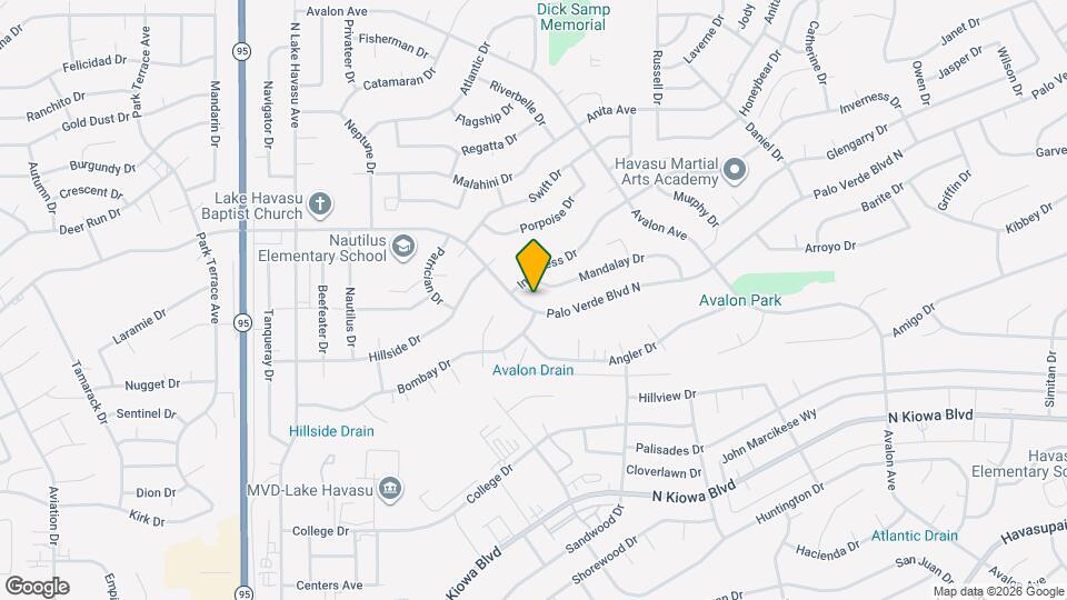 2325 Palo Verde Blvd N Mapa y Detalles de la Ubicación