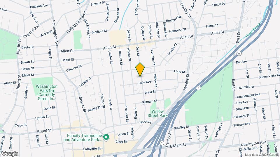 164 Oak St Mapa y Detalles de la Ubicación