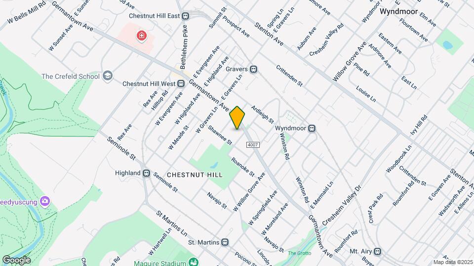 8200 Germantown Ave-Unit -3E Map and Location Details