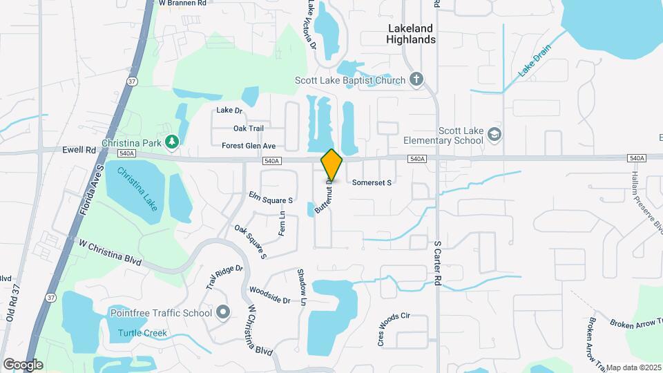 6266 Butternut Dr Map and Location Details