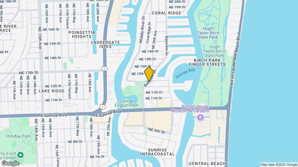 1152 Bayview Dr Map and Location Details