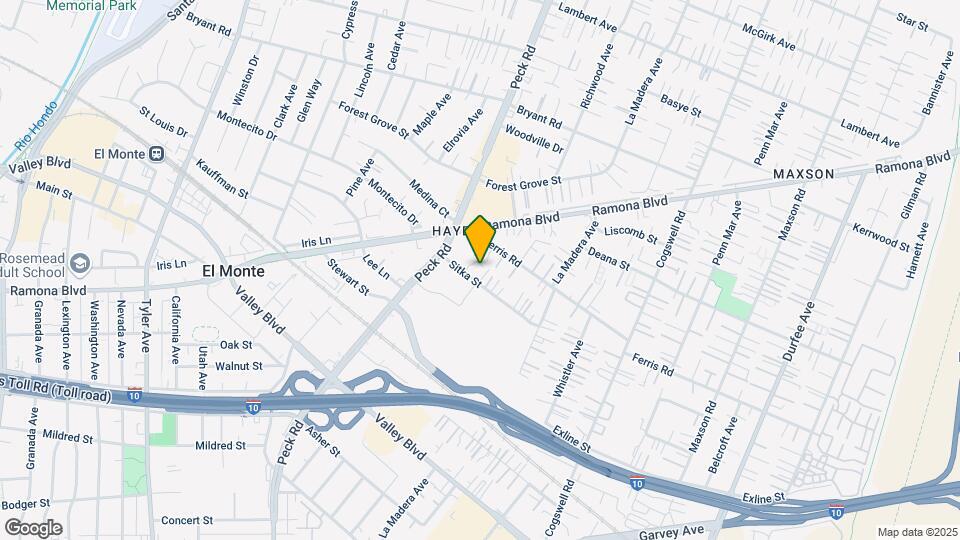 11643 Sitka St Mapa y Detalles de la Ubicación