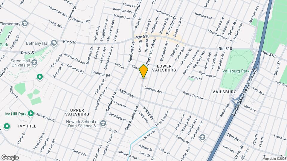 138 Stuyvesant Ave, Unit 1F Map and Location Details