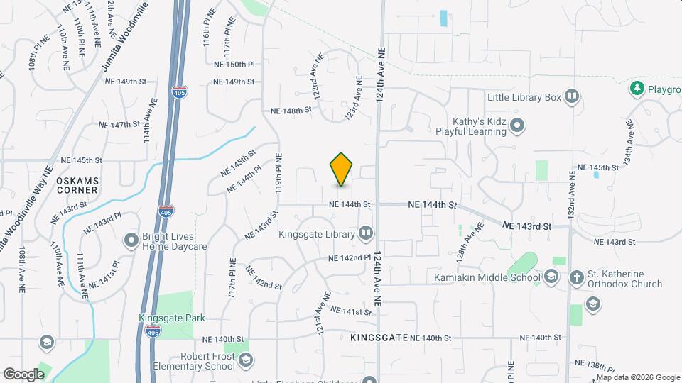 14418 122nd Pl NE Map and Location Details