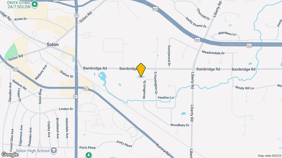 6376 Woodbury Dr Map and Location Details
