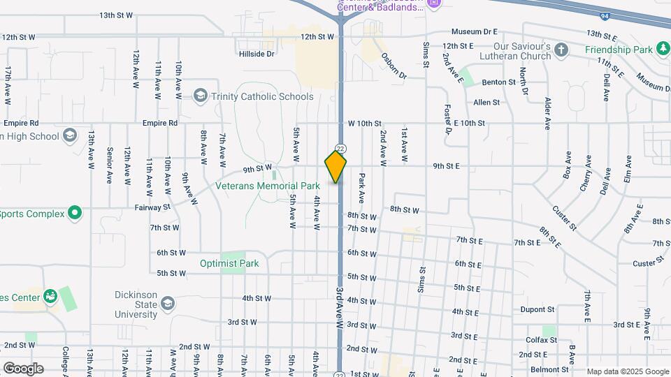 829 3rd Ave W Map and Location Details