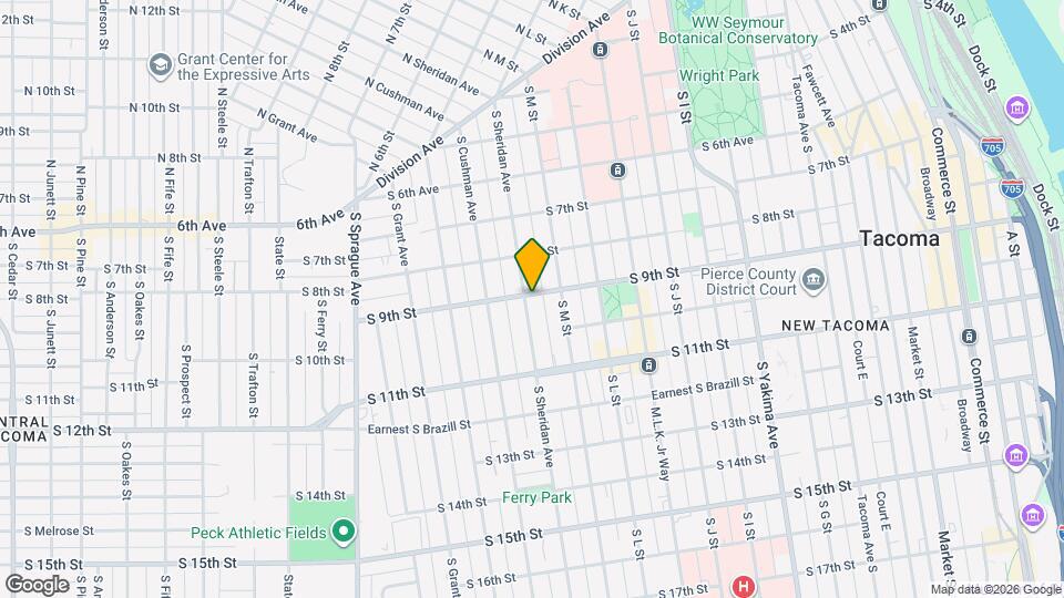 1320 S 9th St Map and Location Details