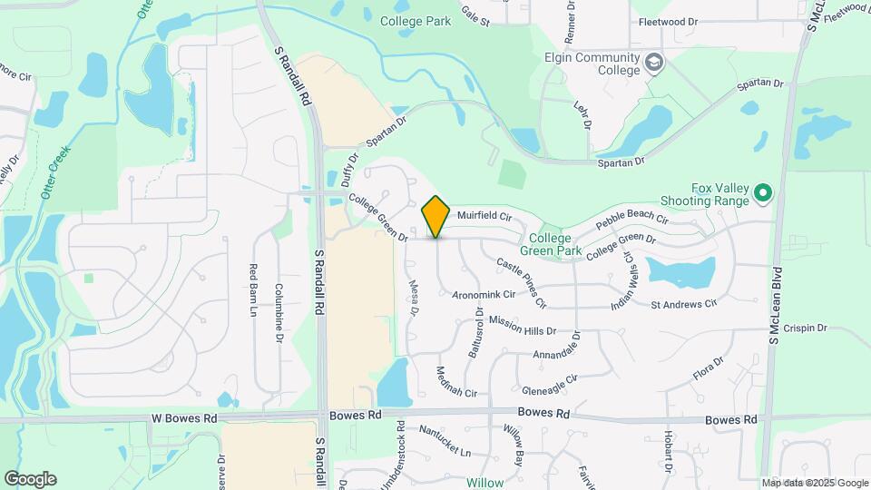 2075 College Green Dr Map and Location Details