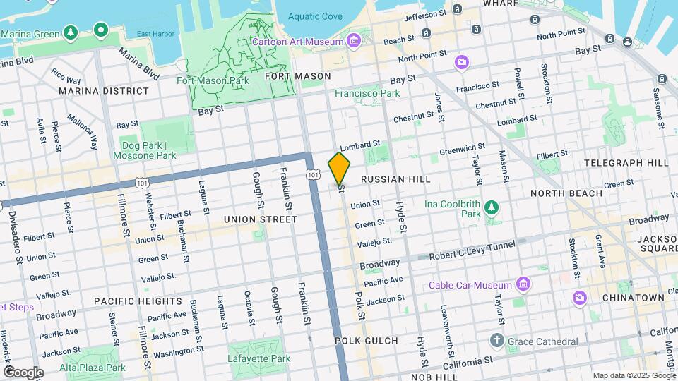 2459 Polk St Map and Location Details