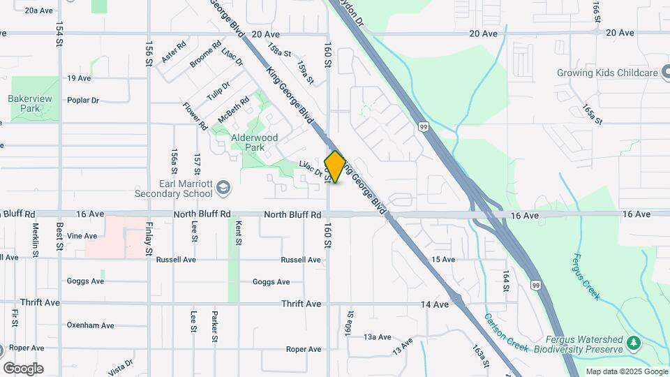 1670-1160 160 St Map and Location Details