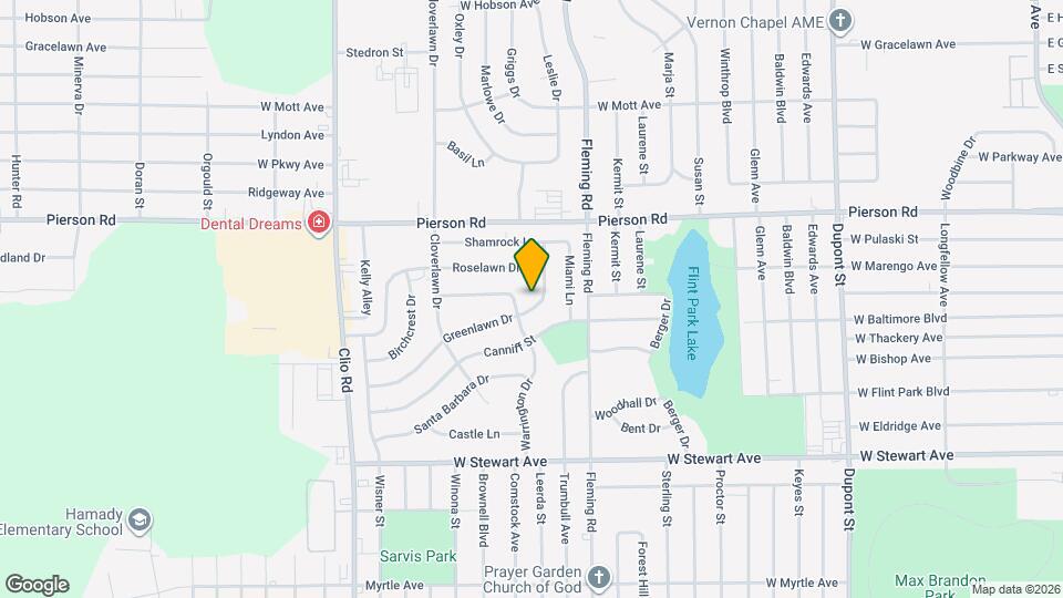 4813 Greenlawn Dr Map and Location Details