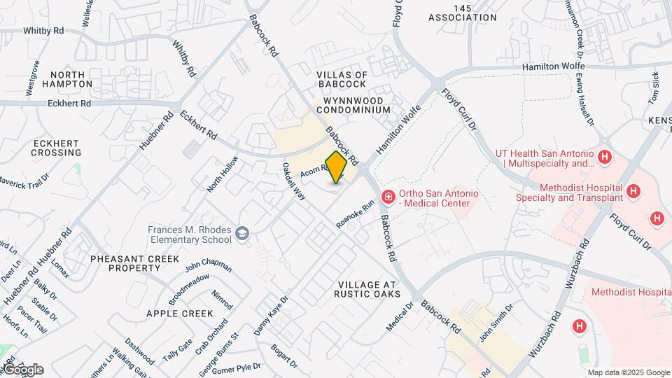 Villas At Medical Center Mapa y Detalles de la Ubicación