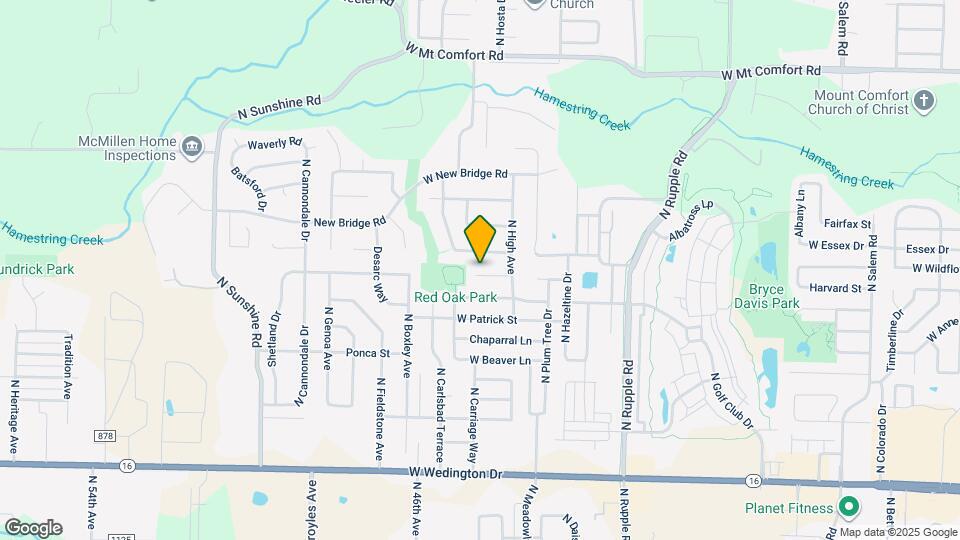 4422 W Apache Trail Map and Location Details