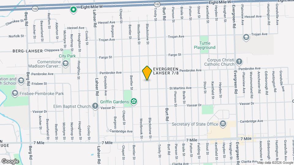 19745 Blackstone St Map and Location Details