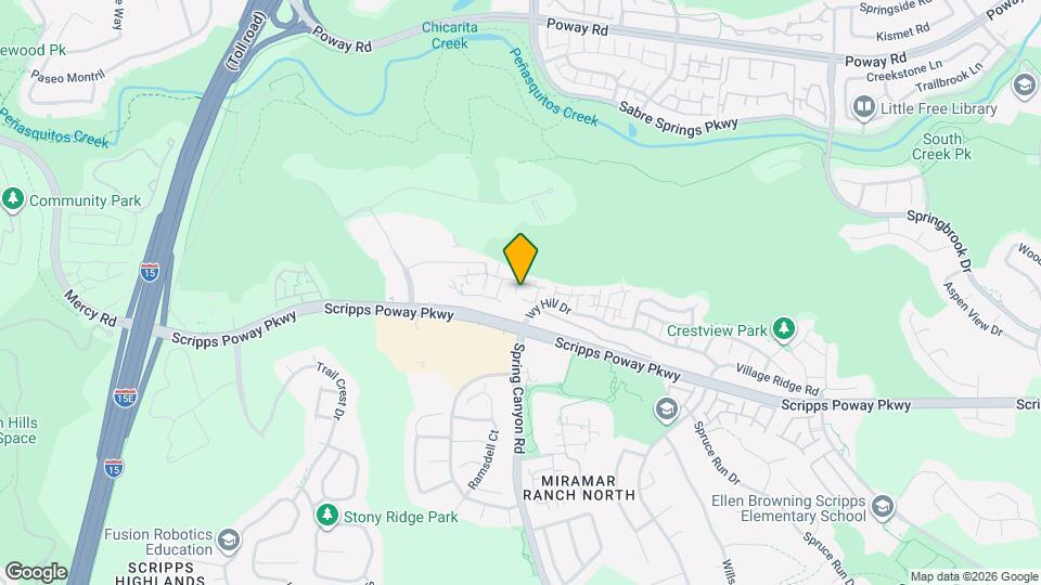 10864 Ivy Hill Dr Map and Location Details