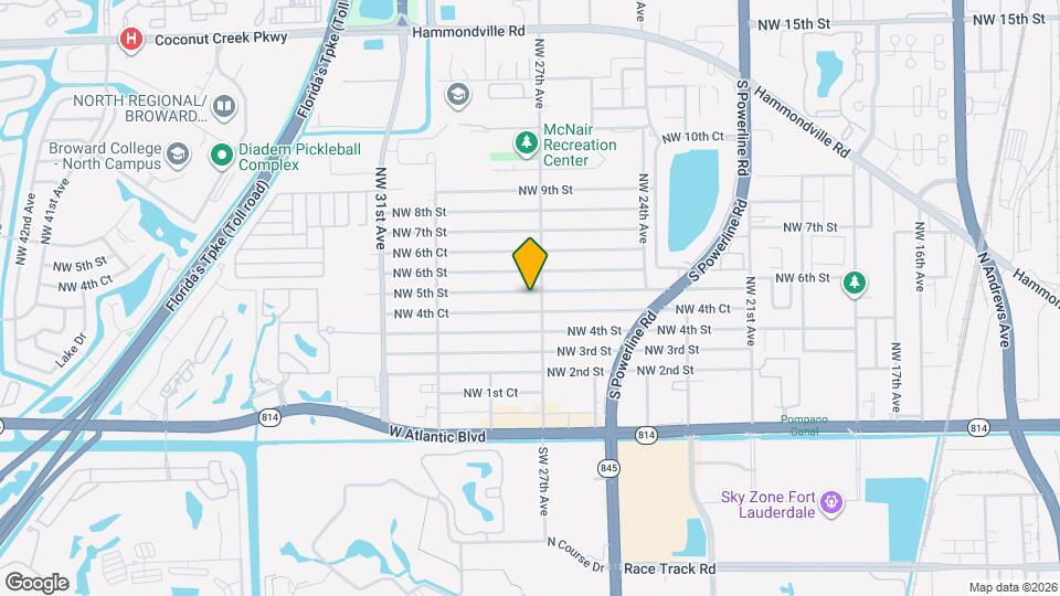 2710 NW 5th St Map and Location Details