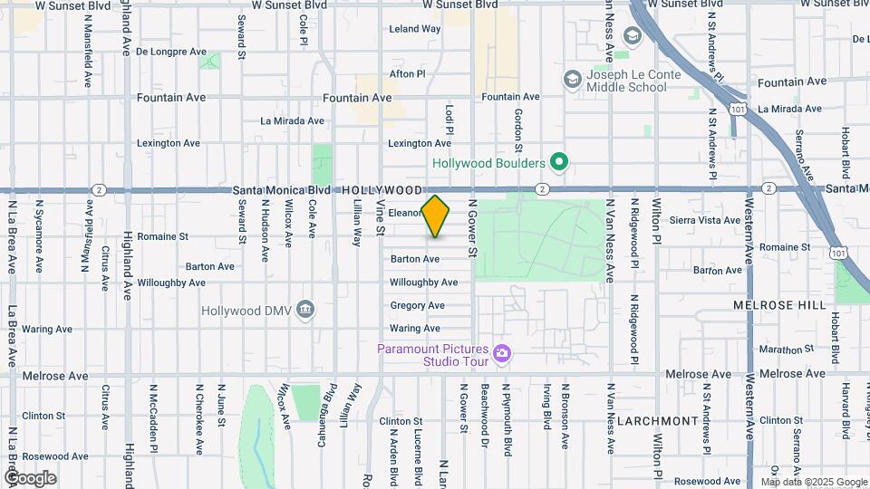6052 Romaine St Mapa y Detalles de la Ubicación