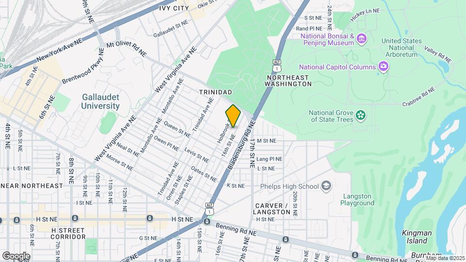 1220 16th St NE Map and Location Details