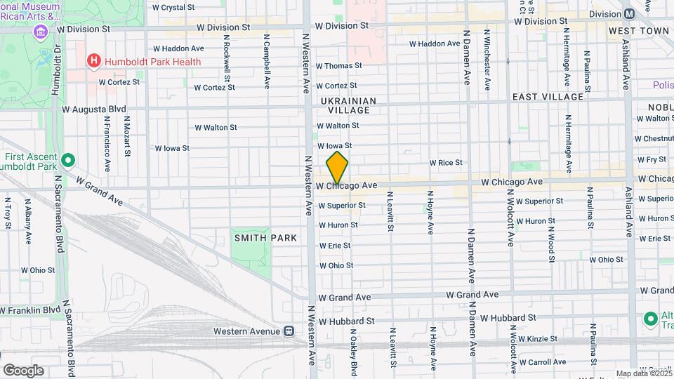 2319 W Chicago Ave Map and Location Details