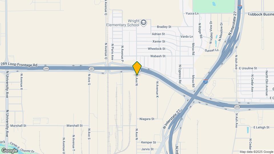 2118 N Avenue J Map and Location Details