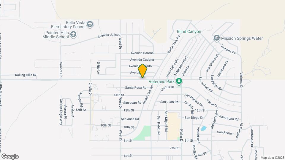 66191 Mission Lakes Blvd Map and Location Details