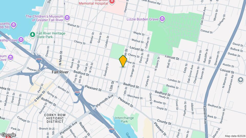 119 Robeson St, Unit 2 Map and Location Details