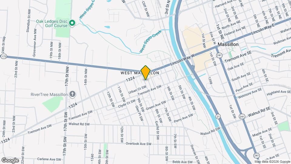 32 8th St SW Map and Location Details