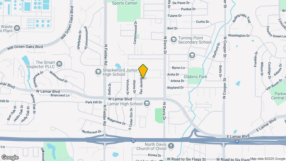 2001 San Jacinto Dr Map and Location Details