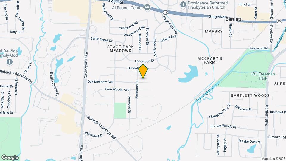 5288 Oak Meadow Ave Map and Location Details