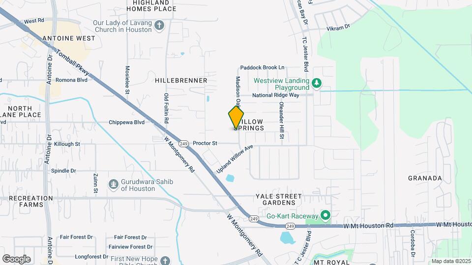 11727 Madison Oak St Map and Location Details