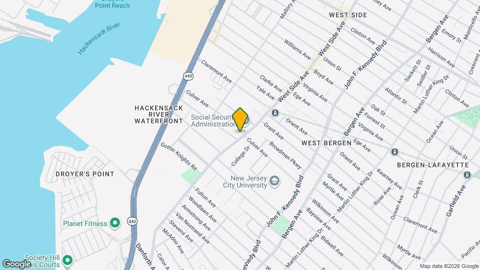 311-315 W SIDE Ave Map and Location Details