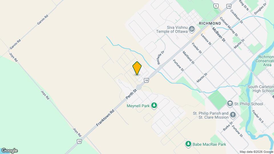 25 Chasing Grv Map and Location Details