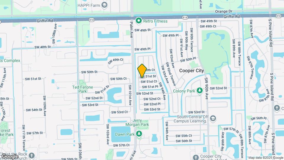 9469 SW 51st Ct Map and Location Details
