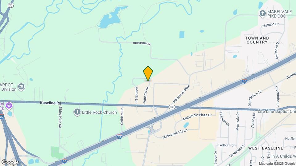 8600 Winston Dr Map and Location Details