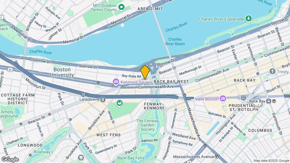 475 Commonwealth Avenue, Unit 605 Map and Location Details