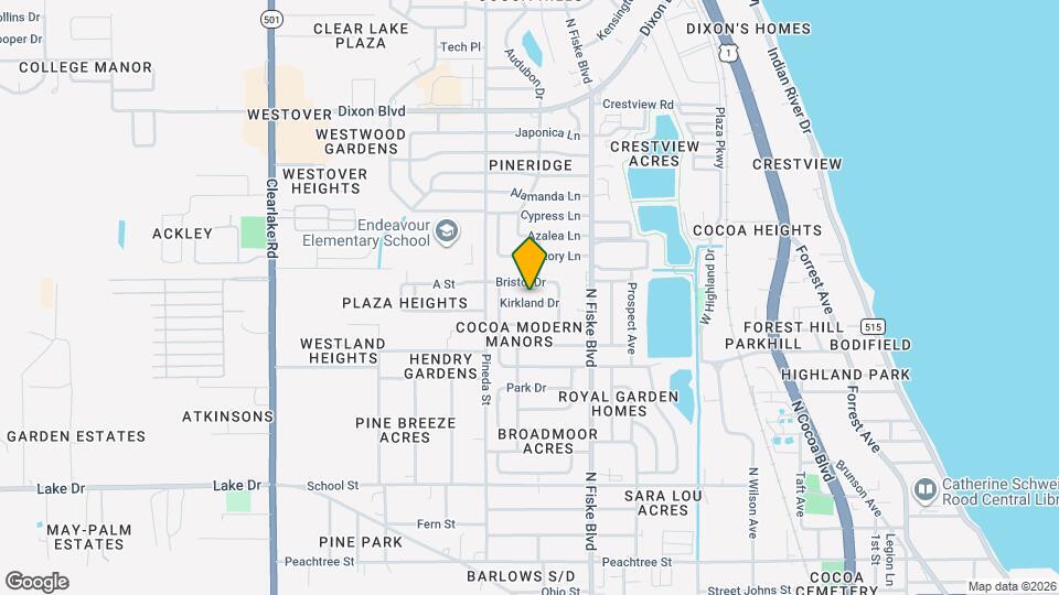 1110 Kirkland Dr Map and Location Details