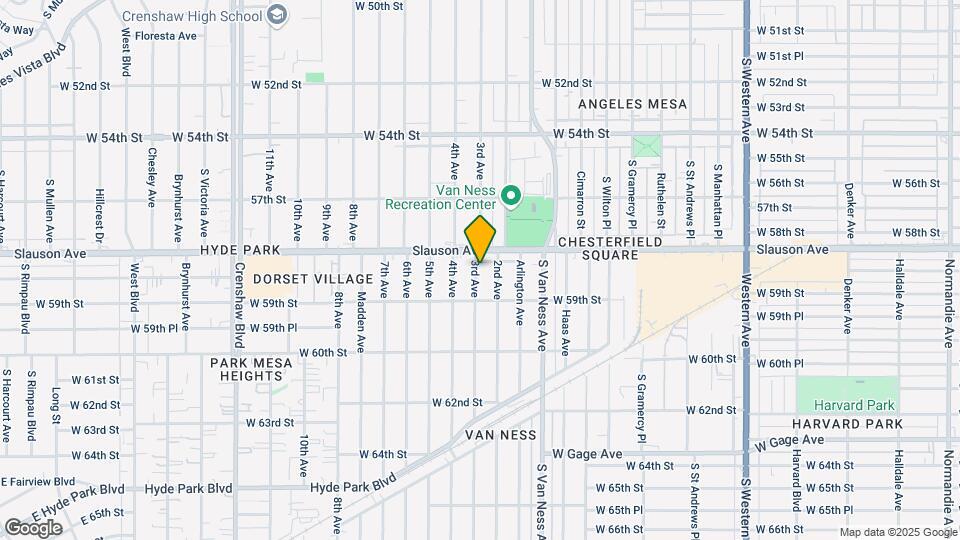 5826 3rd Ave Map and Location Details