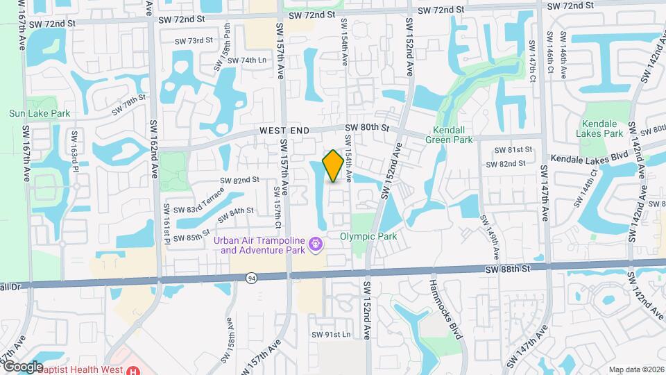 8320 SW 154th Ave Mapa y Detalles de la Ubicación