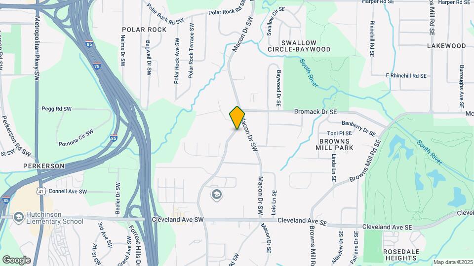 2466 Old Hapeville Rd SW Map and Location Details