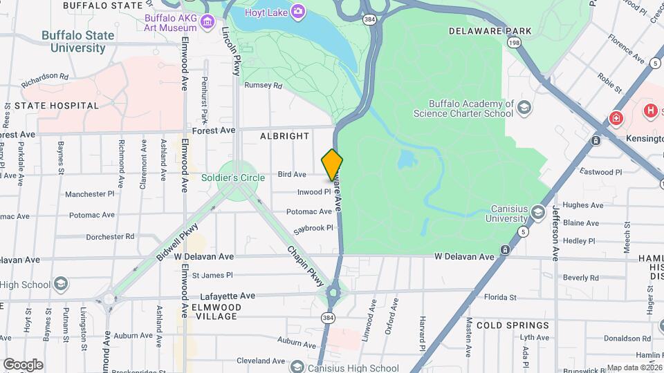 98 Inwood Pl Map and Location Details