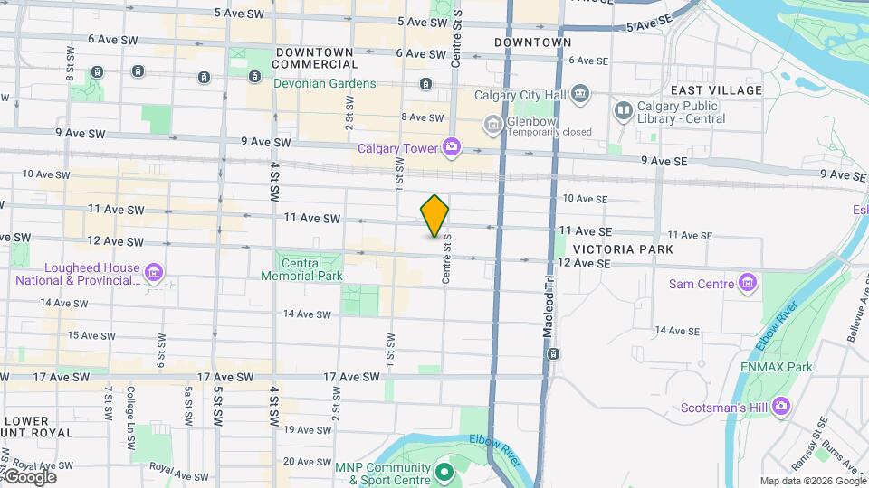 TransAlta Place Map and Location Details