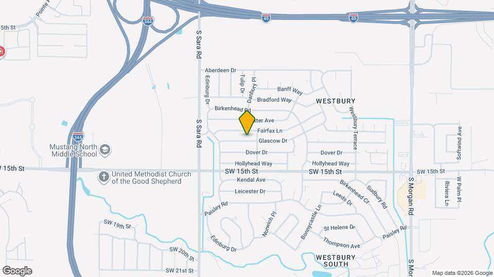 10413 Glascow Dr Map and Location Details