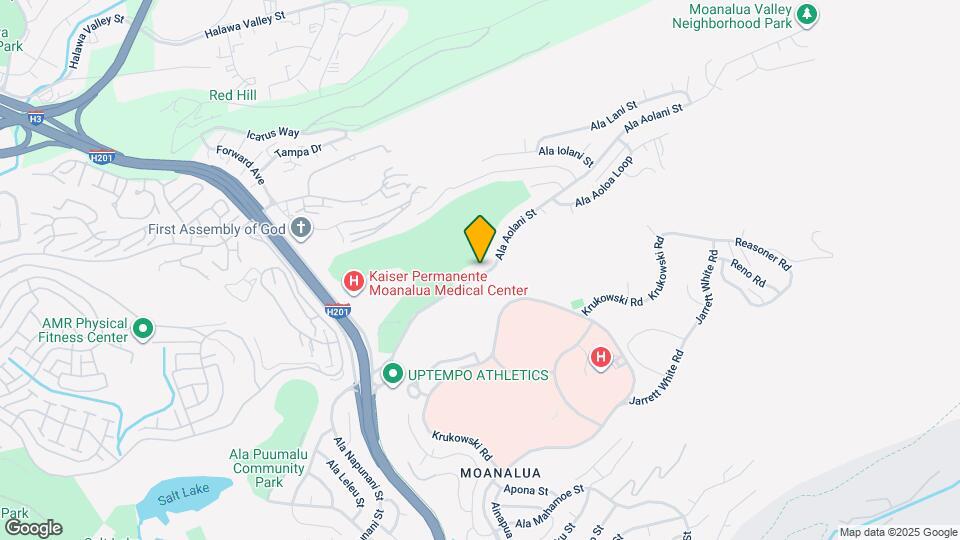 1360 Ala Aolani St Map and Location Details