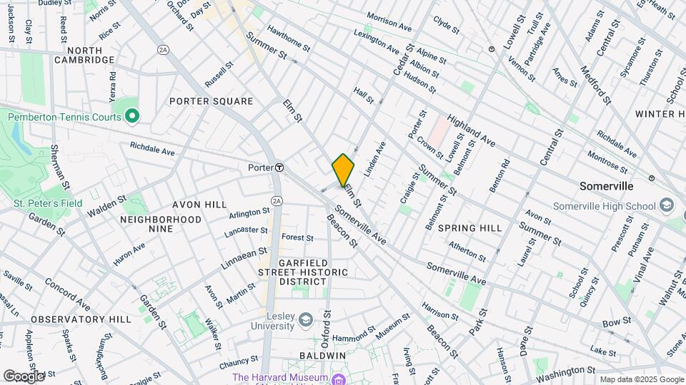 44 Elm St, Unit 1 Mapa y Detalles de la Ubicación
