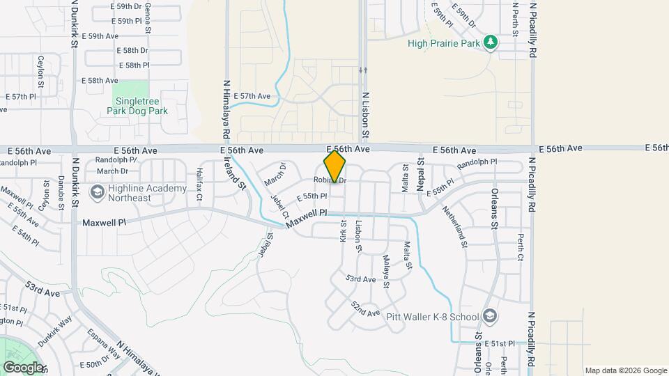 5554 Killarney Ct Map and Location Details