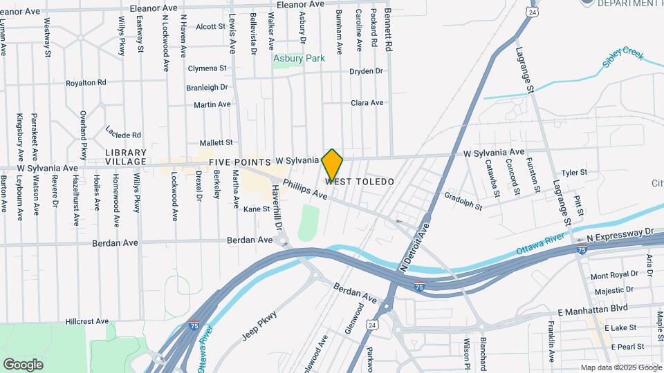 3915 Burnham Ave Map and Location Details