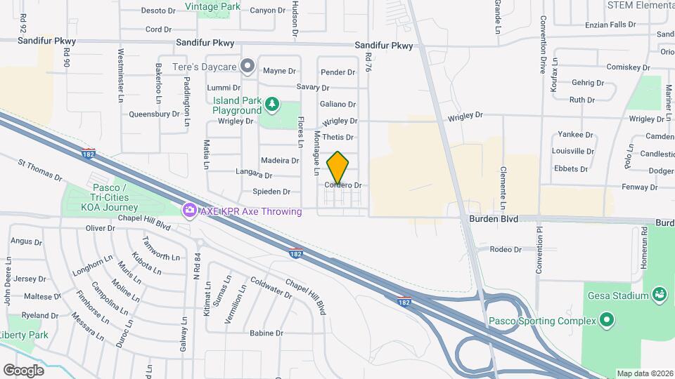 4909 Porlier Ln Map and Location Details