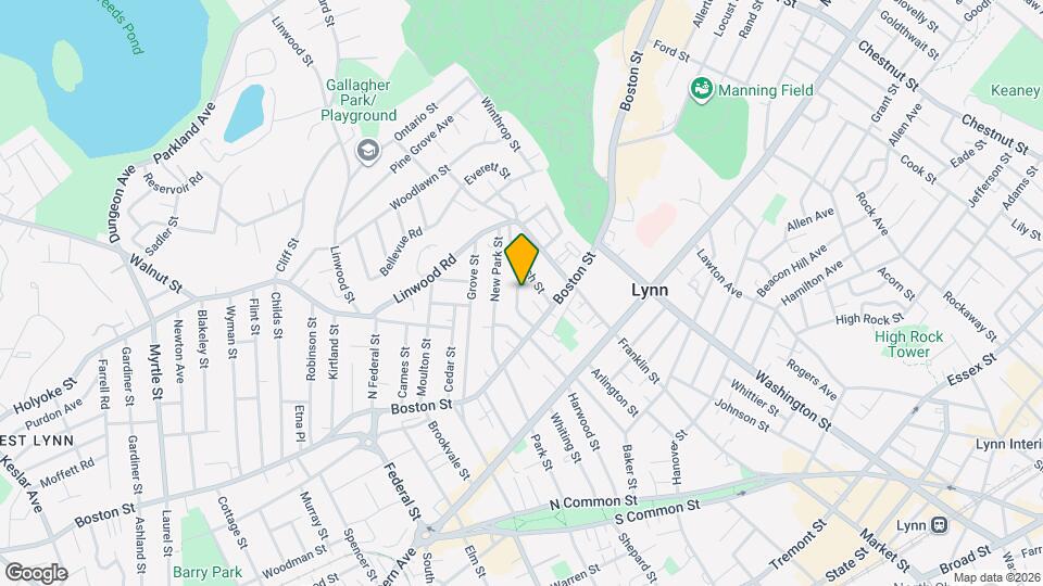 37 Waverly St Map and Location Details