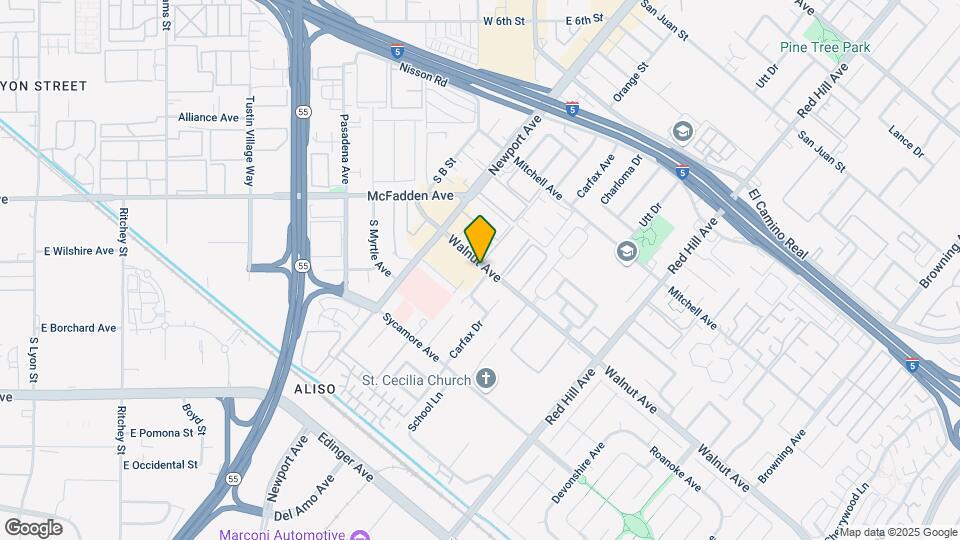 14501 Del Amo Ave Mapa y Detalles de la Ubicación
